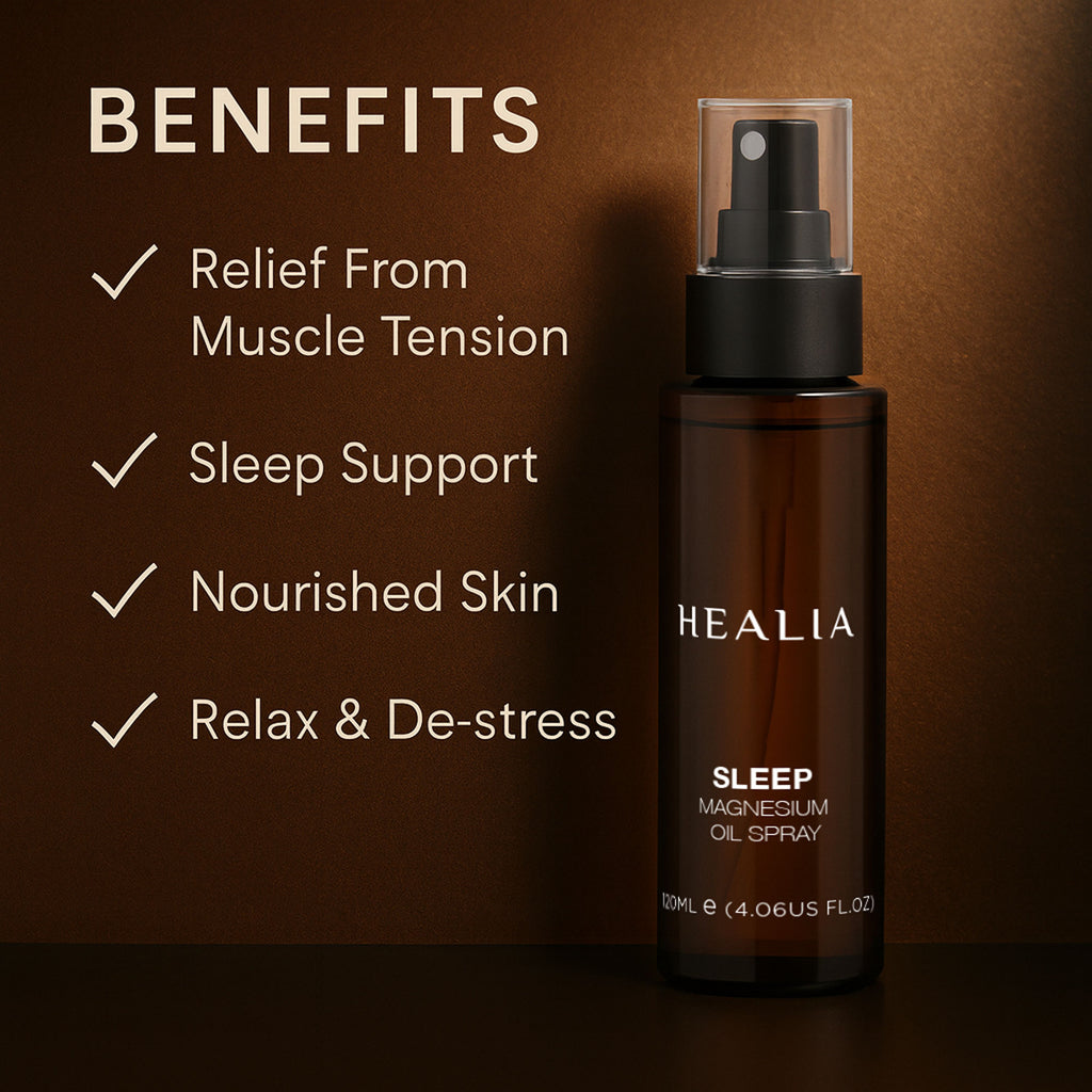 Sleep Magnesium Oil Spray with Lavender & Chamomile – 120ml | Natural Muscle Relaxation & Deep Sleep Support