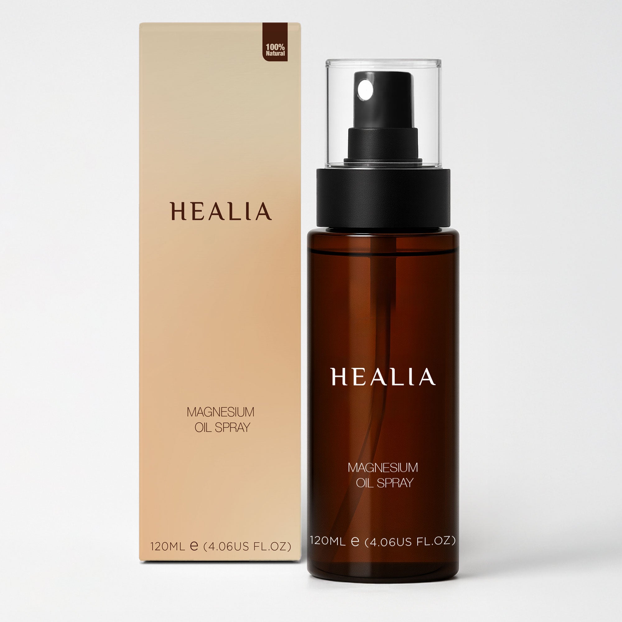 Magnesium Oil Spray 120ml– Relieve Muscle Cramps, Boost Energy, Reduce Stress & Support Daily Wellness